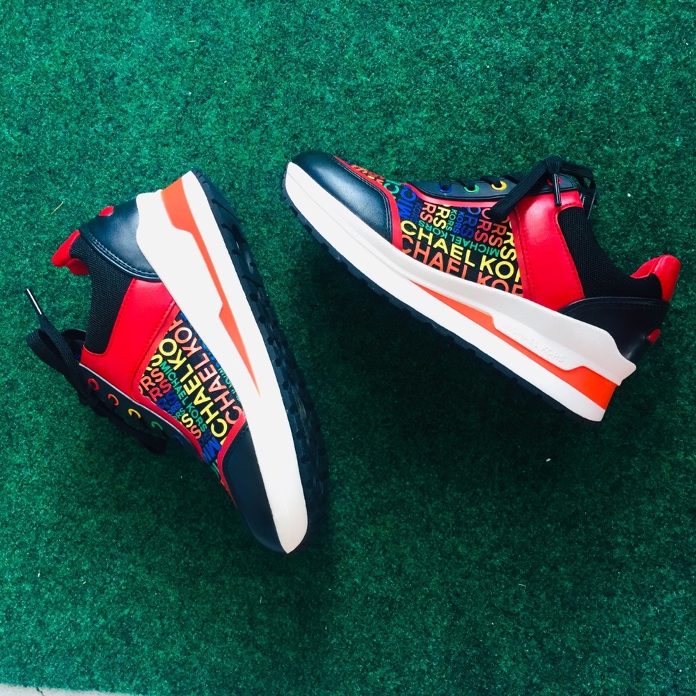 Michael Michael Kors Rainbow Logo Shoes
